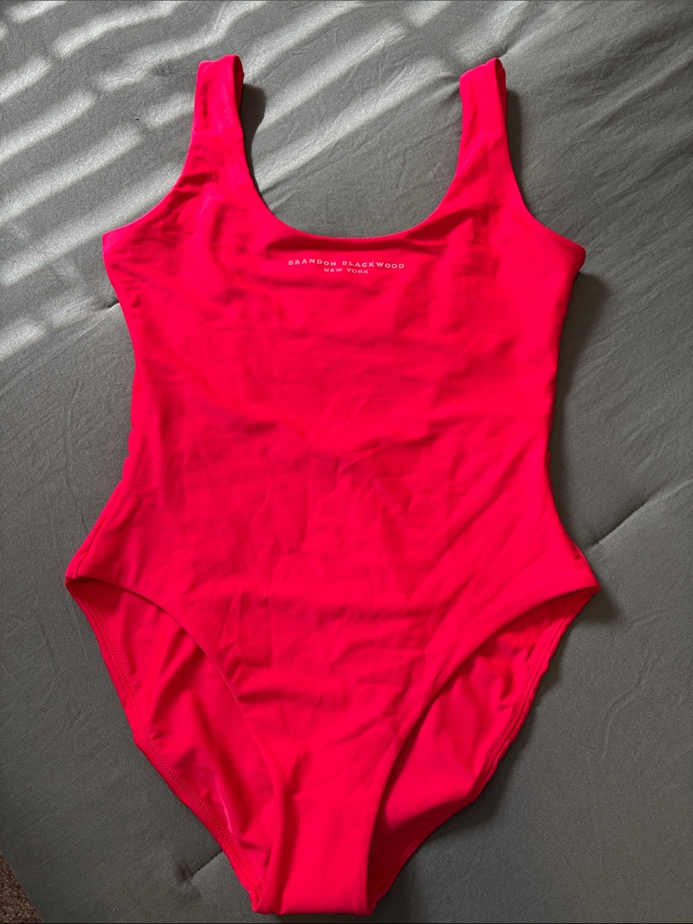 Brandon Blackwood Red Hot Scoop One-Piece Swimsuit